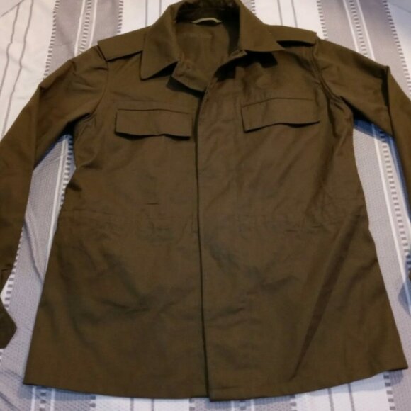 43 CHEST MED 2 MAG CZECHOSLOVAKIA OG-107 MILITARY OFFICER COMBAT JACKET MG 260